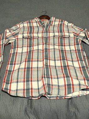 New, Never Worn LL Bean Flannel Long sleeve Shirt